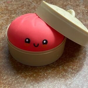 Cute Pink Dumpling Squishy Toy